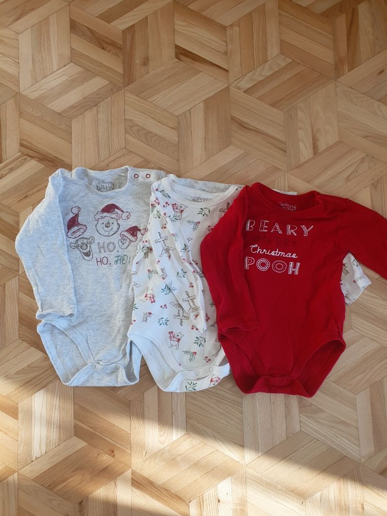Body świąteczne rozmiar 80-86 disney baby cool club
