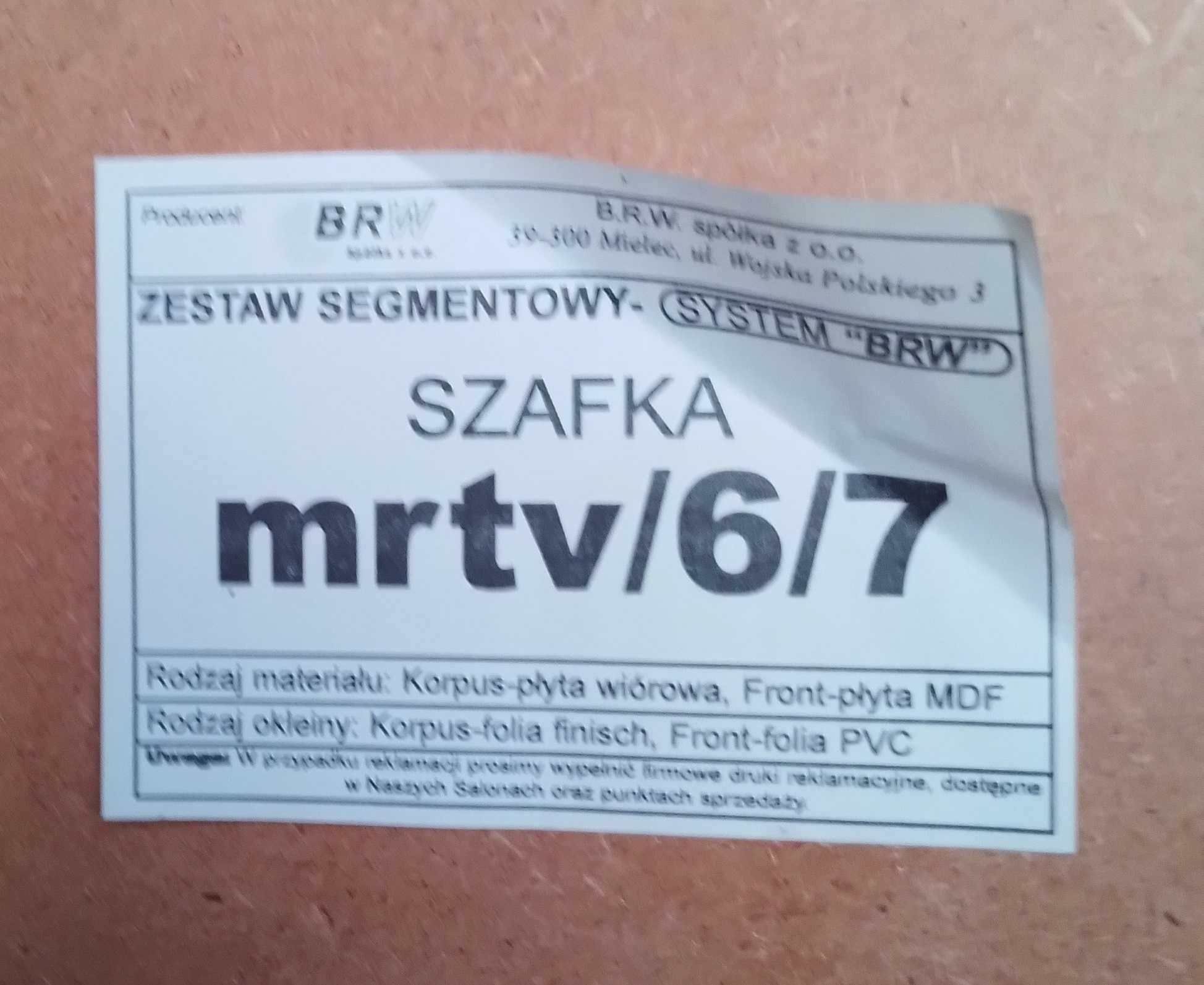 Szafka pod telewizor, audio - RTV