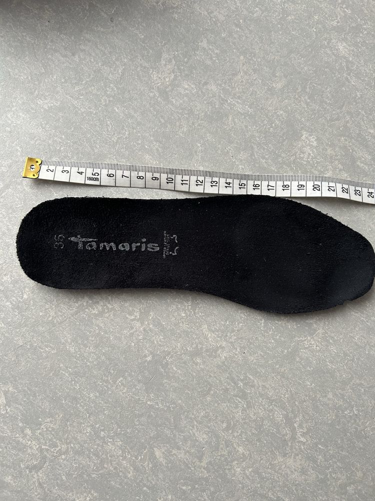Шкіряні кросівки 36р ми Tamaris