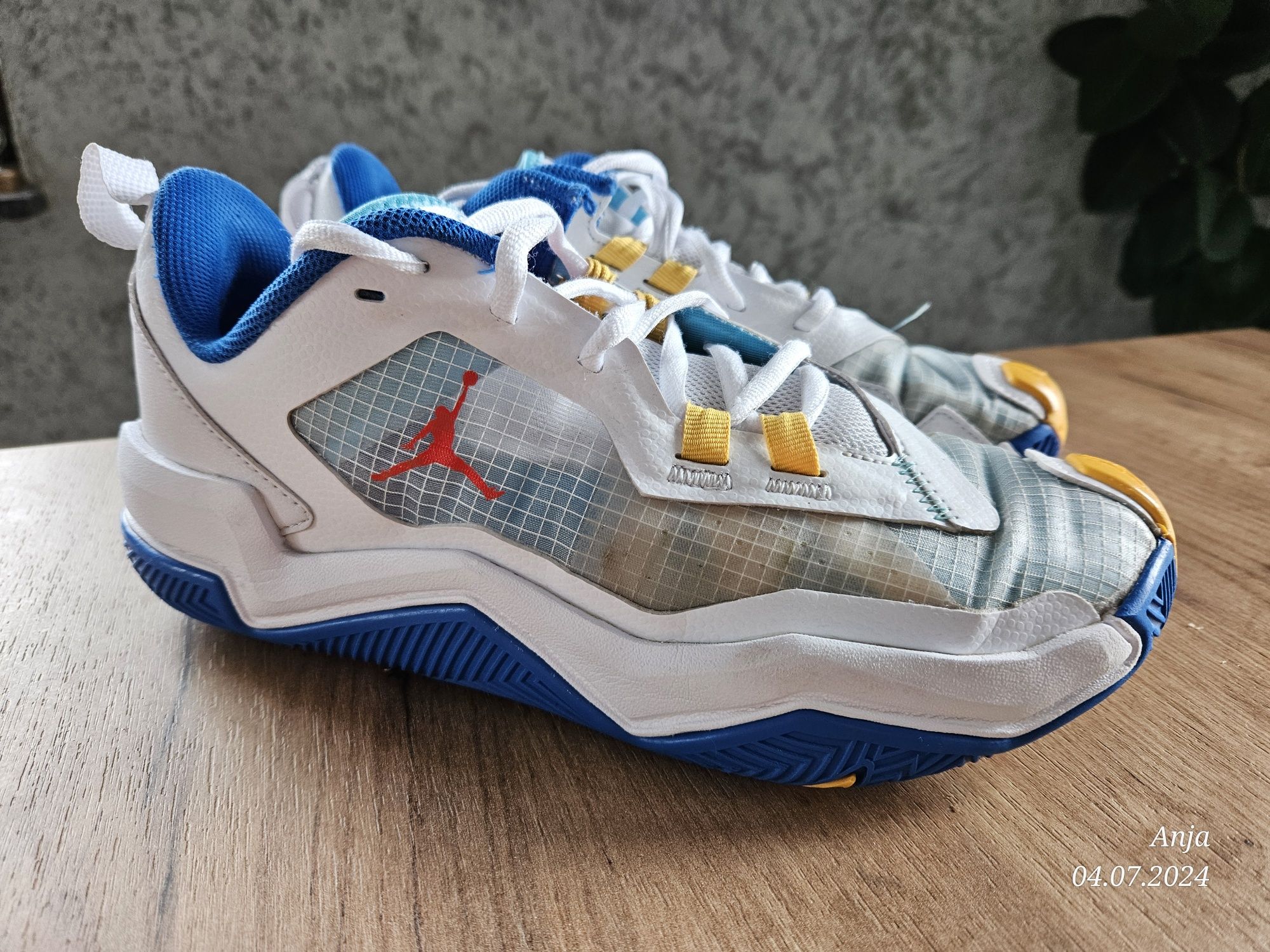 Nike Jordan One Take 4 Bialy/Lagoon rozmiar 40,5