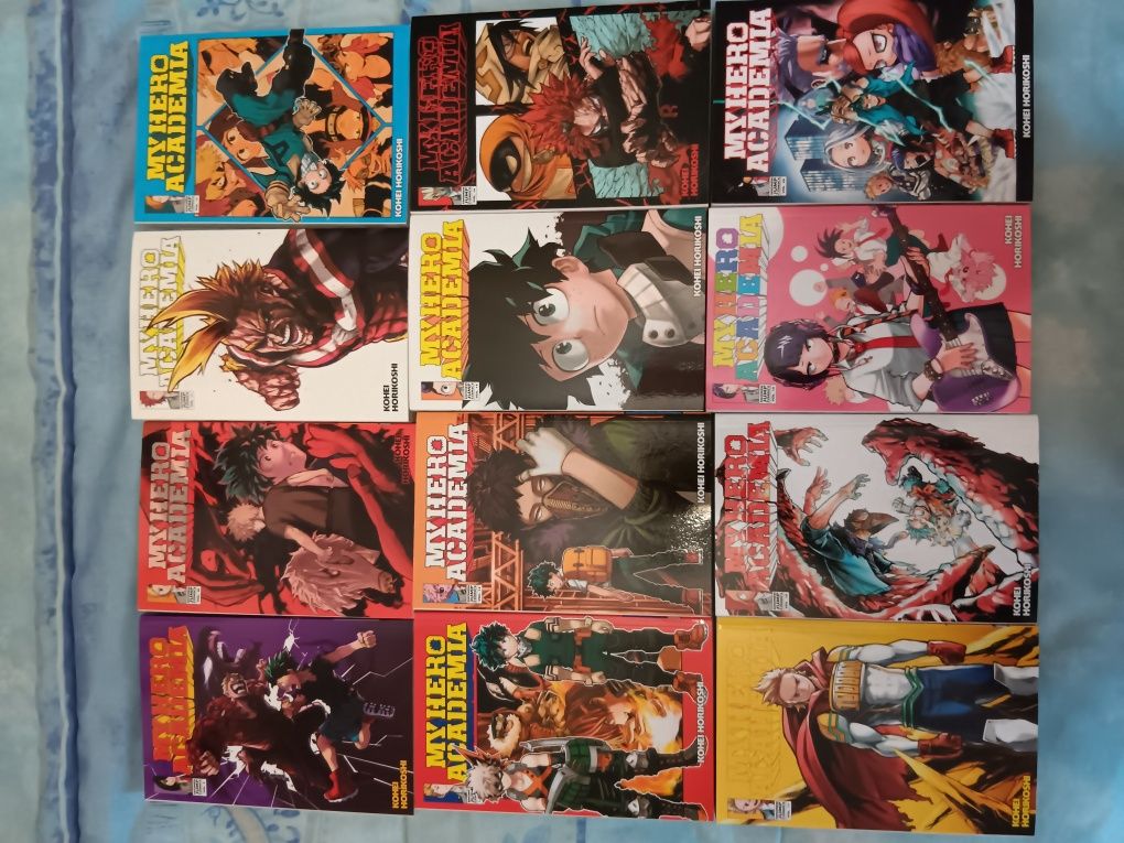 Livros My Hero Academia ENG