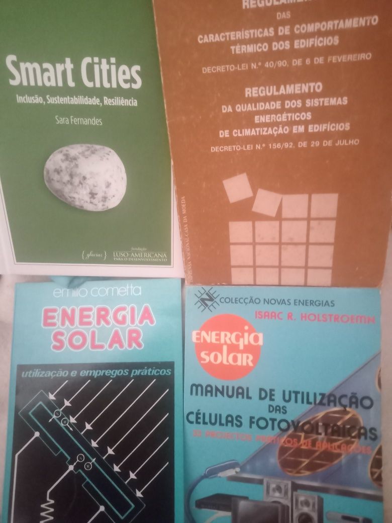 Energias renováveis-5 livros