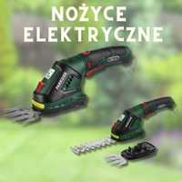 Nożyce elektryczne do żywopłotu akumulatorowe Parkside 12 cm 4 V