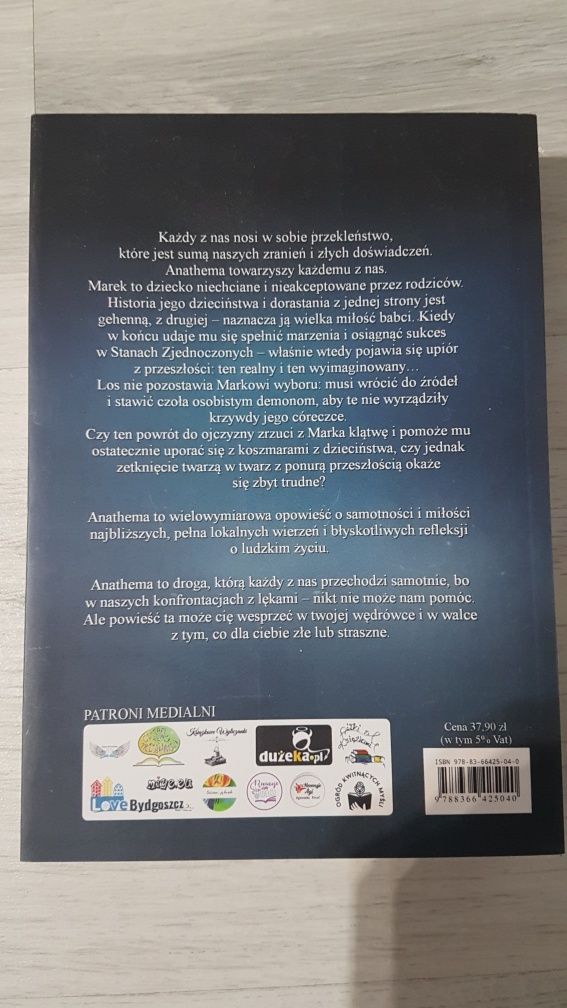 Książka Anathema Piotr Podgórski