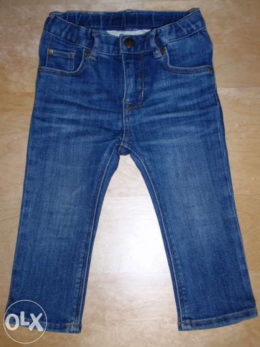 Spodnie jeansowe jeans H&M slim rozmiar 80 jak NOWE IDEAŁ