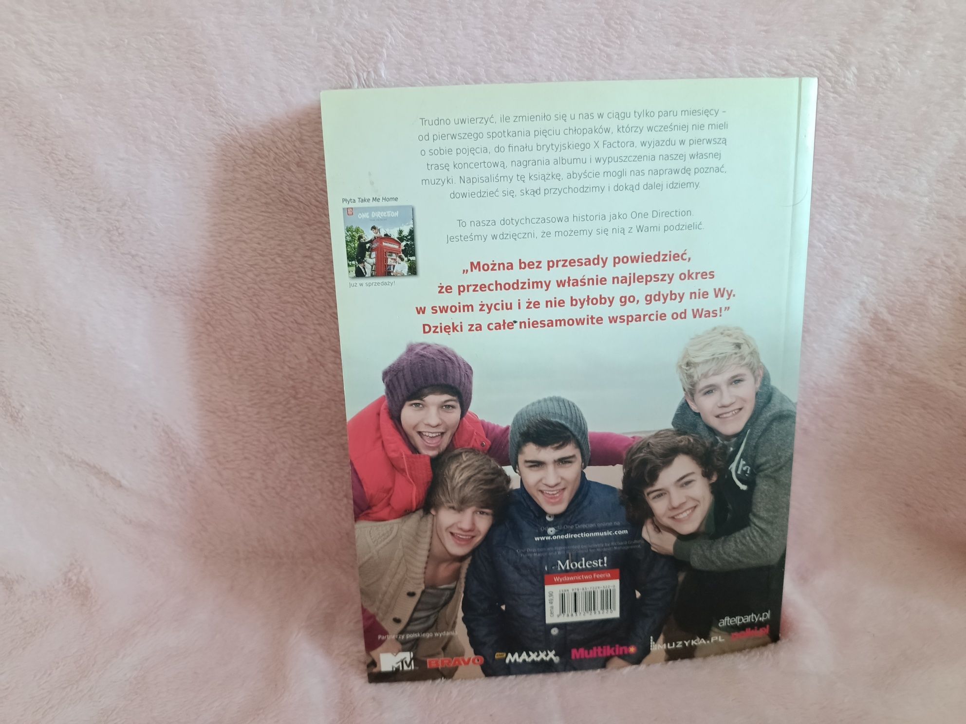 One Direction książka biografia 1D