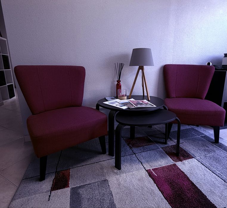 Mesa de centro preto