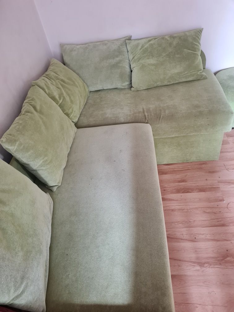 Narożnik z funkcją spania