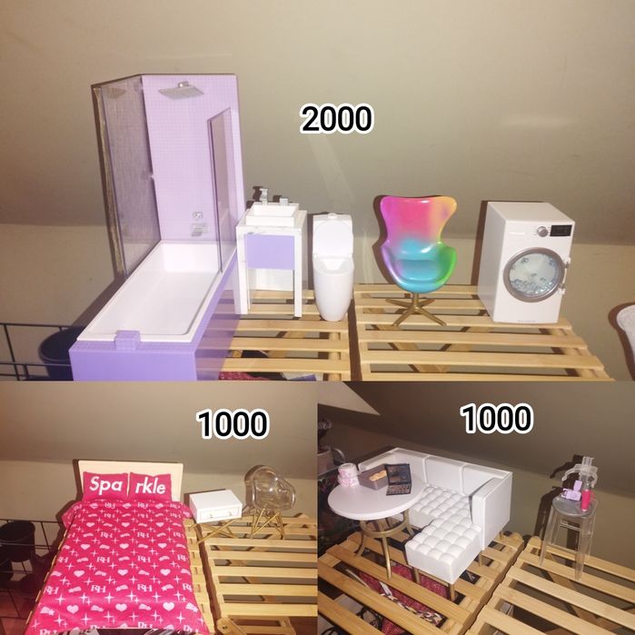 Rainbow high меблі оригінал з лялькового будиночка рейнбов хай