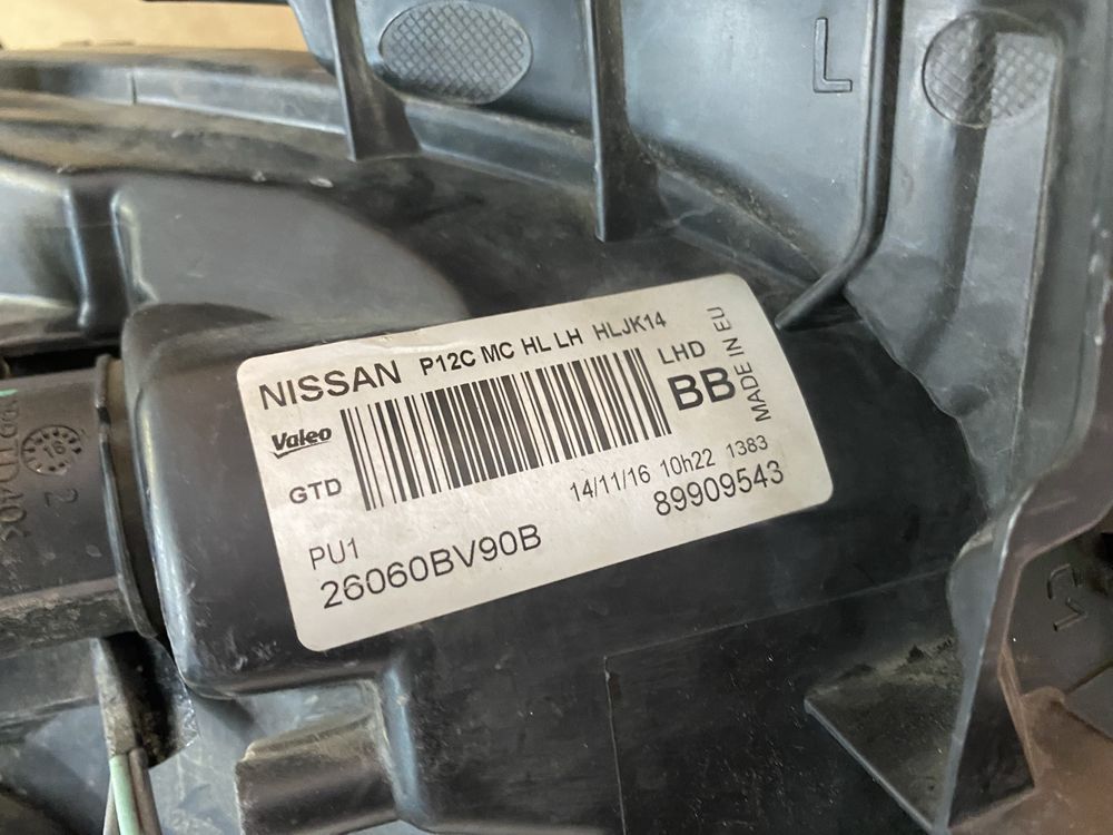 Nissan juke f15 lampa lewa przód przednia europa ładna oryginał
