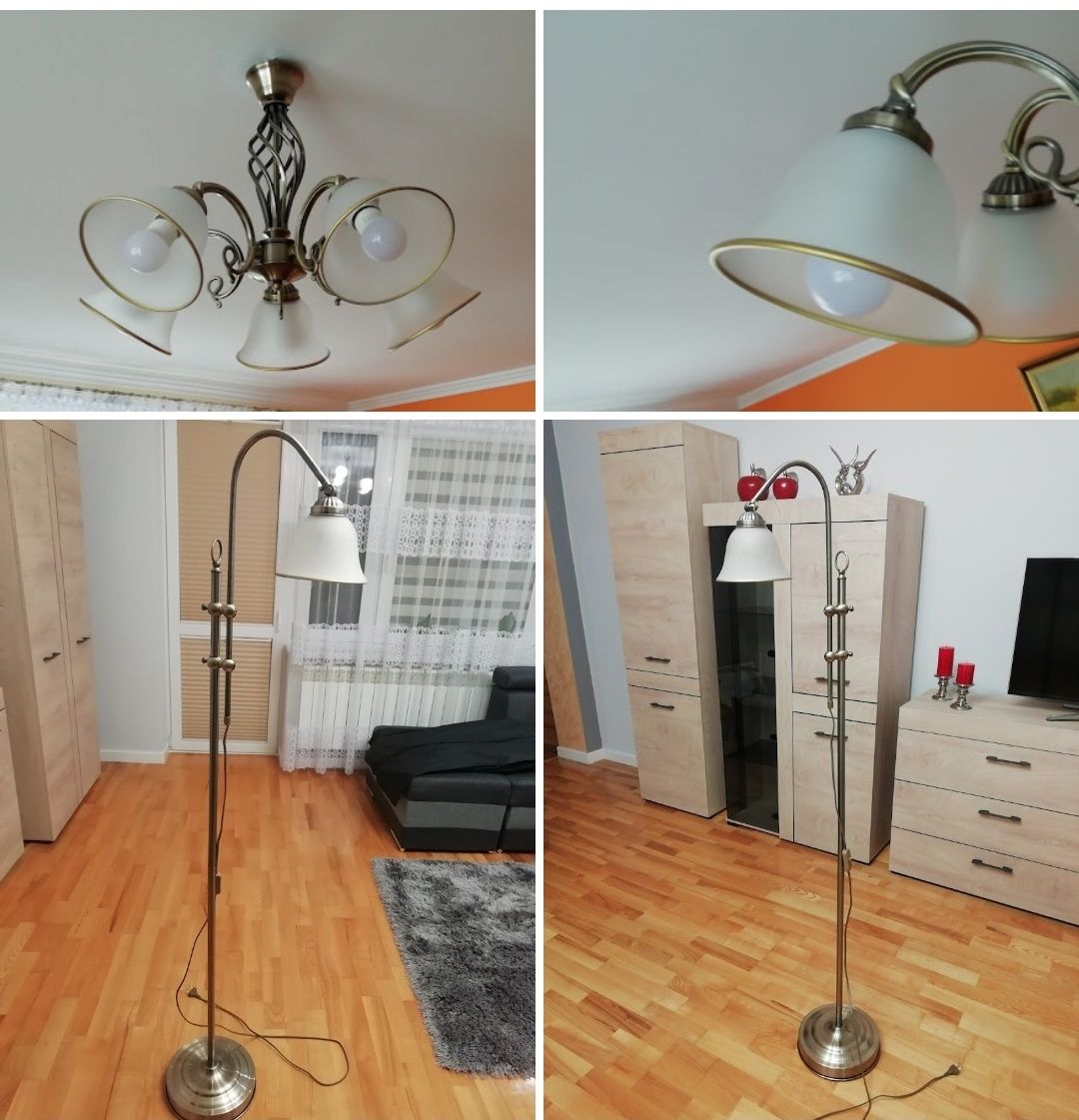 Lampa wisząca i stojąca