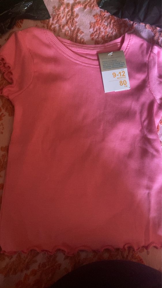 Conjunto de menina rosa