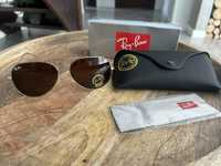 Okulary przeciwsloneczne pilotki ray-ban nowe