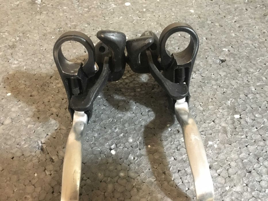 Retro MTB klamkomanetki Shimano Deore XT ST-M095 szlifowane klamki