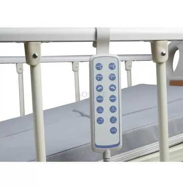 Łóżko Elektryczne 7-Funkcyjne do opieki i pielęgnacji obracane na boki