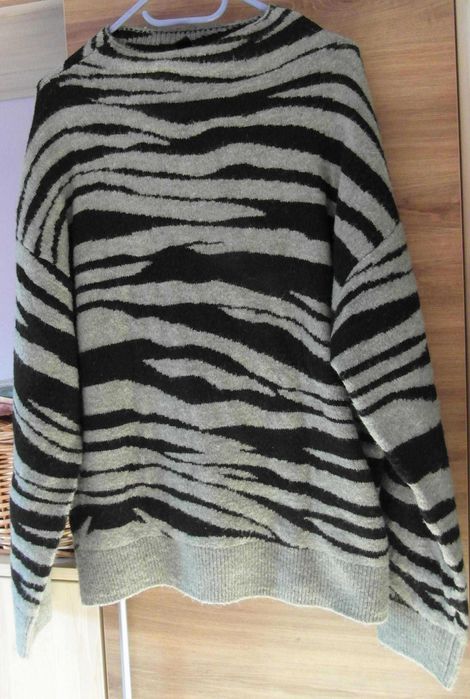 Gruby, ciepły sweter damski - 48/50