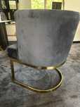 Fotel GLAMOUR czarny velvet