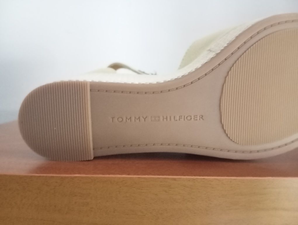 Sandálias de cunha fechadas Flag Tommy Hilfiger