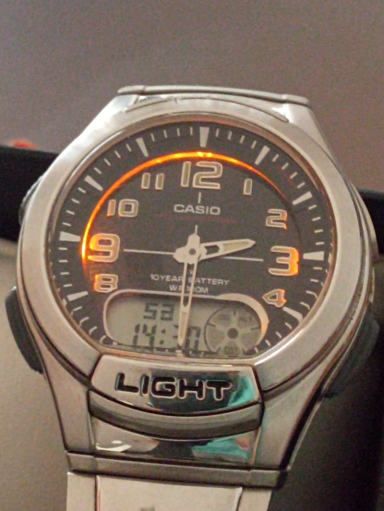 Casio AQ 180 W Telememo 30 - World Time