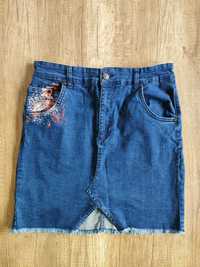 Miniówa jeansowa Diverse dżinsowa Rozmiar M 38 spódnica