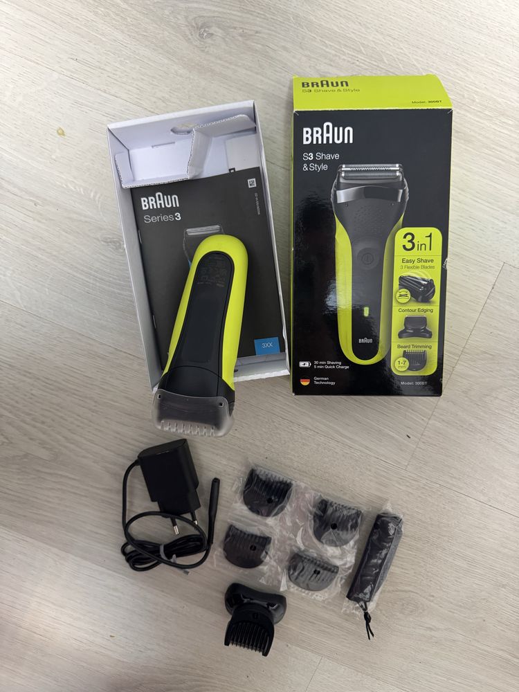 Електробритва Braun Series 3 300s Green
