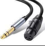 Аудіокабель 3.5mm TRS – XLR (Ж) для мікрофонів і аудіообладнання