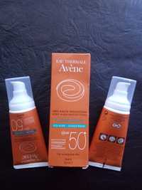 Сонцезахисний крем для обличчя Avene SPF50+ для жирної та проблемної ш