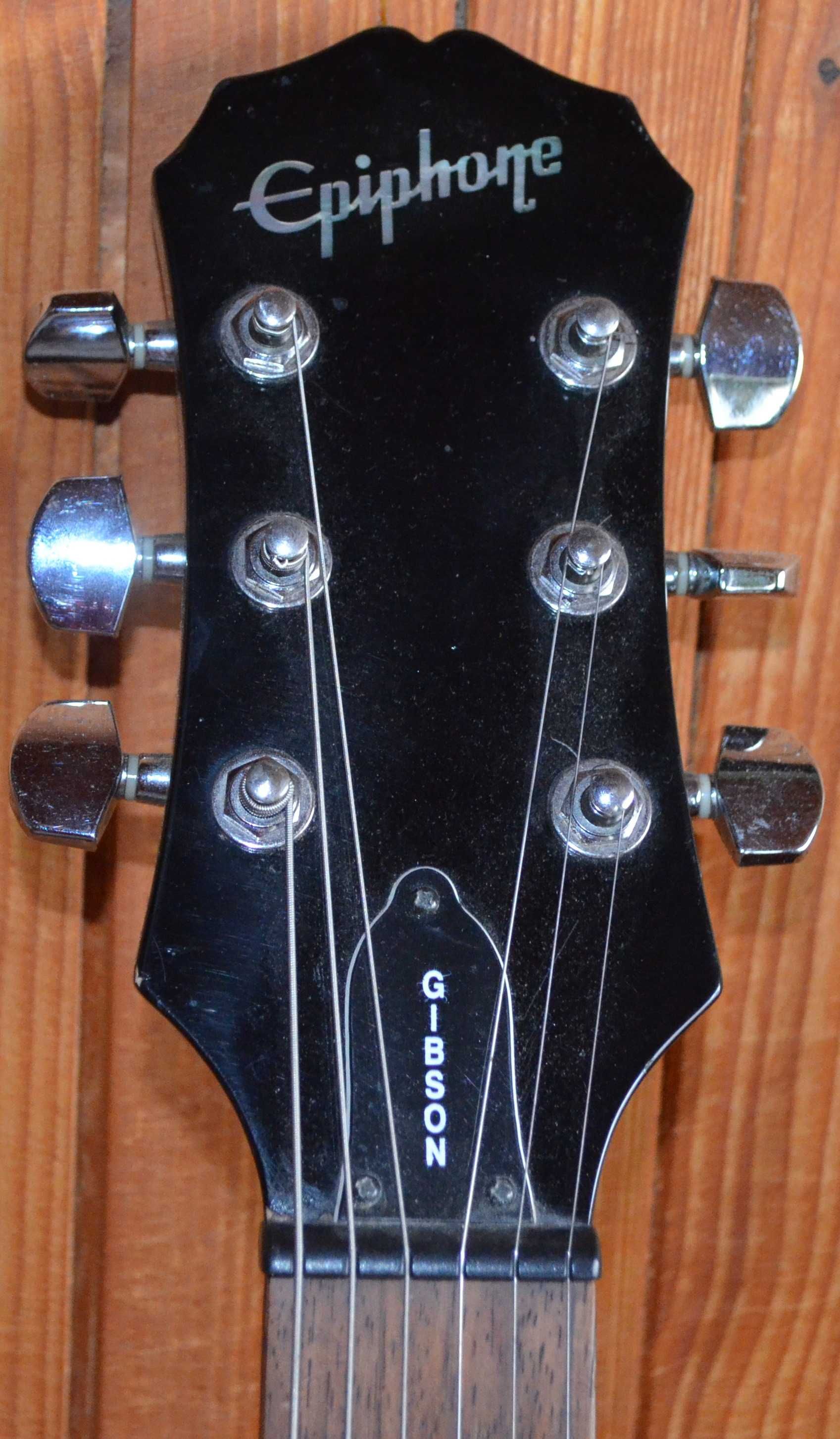Epiphone Gibson gitara elektryczna + Pokrowiec Ibanez + kabel