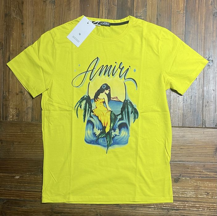 T Shirt de Homem Amarela