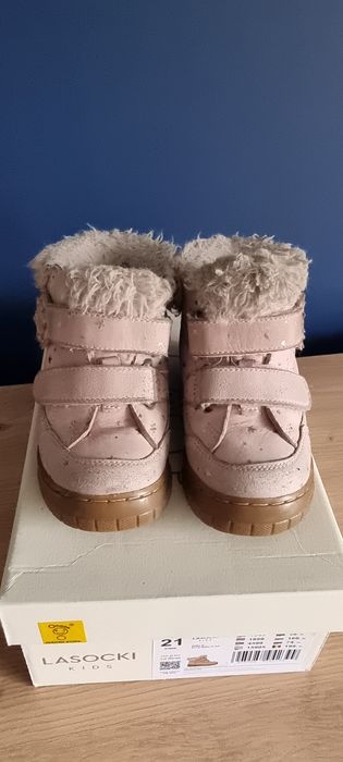 Buty lasocki 21 zimowe po jednym dziecku