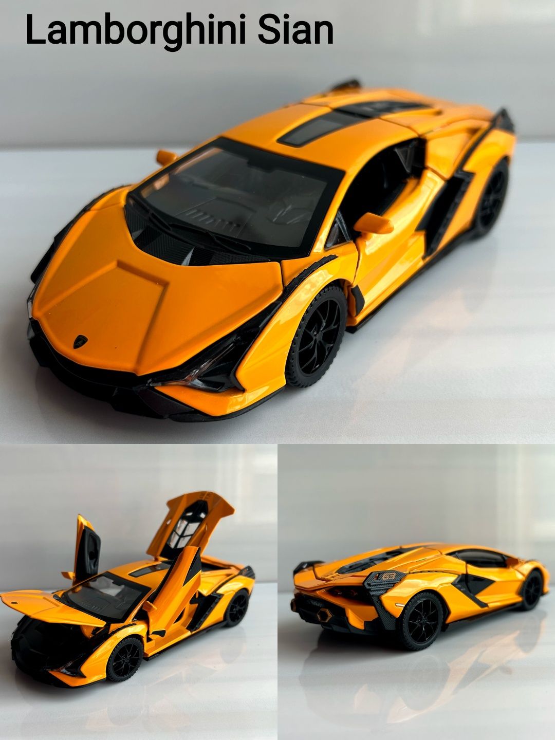 Масштабна модель Lamborghini Aventador Revuelto Sian Nissan GTR