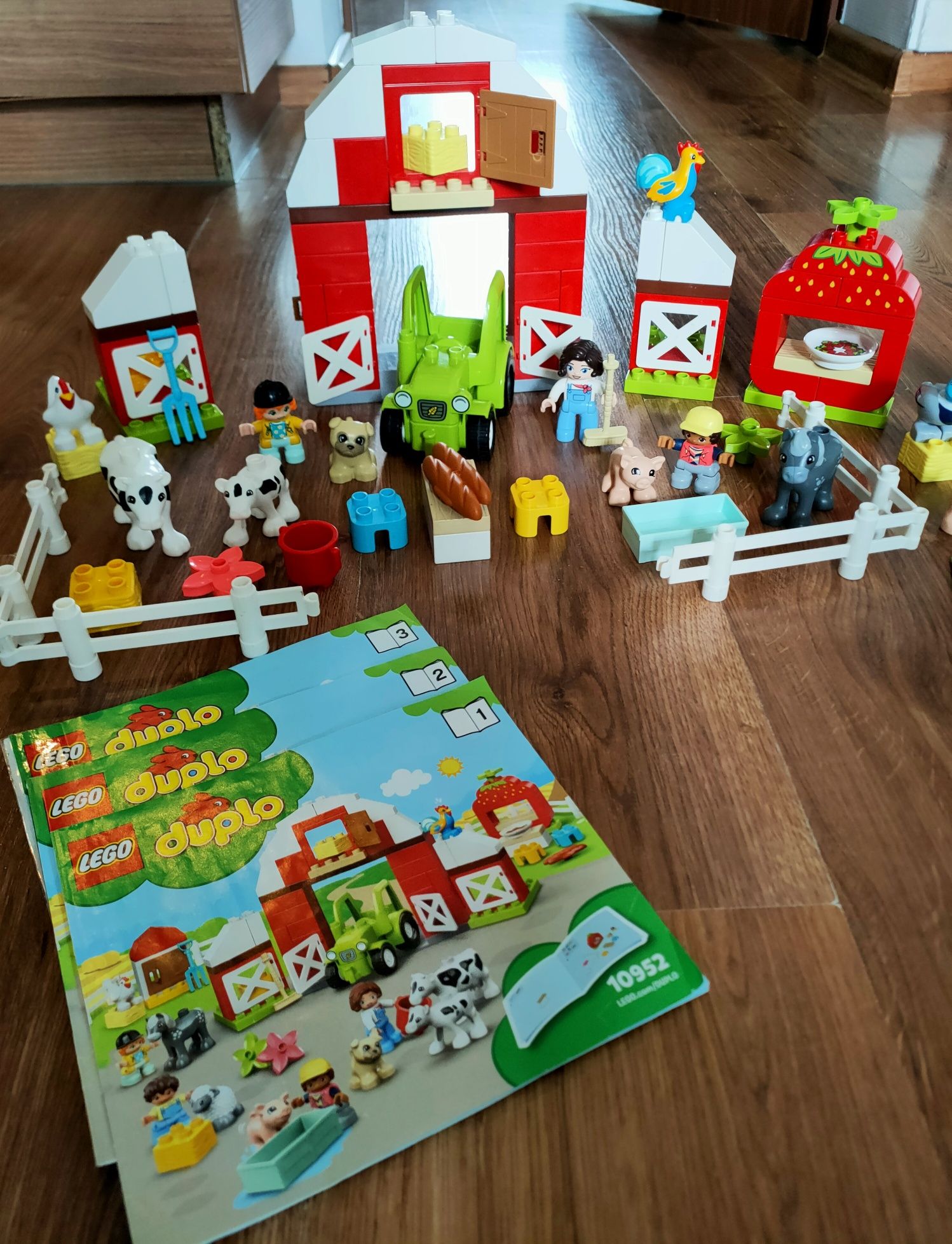 LEGO Duplo duża farma 10952+10949