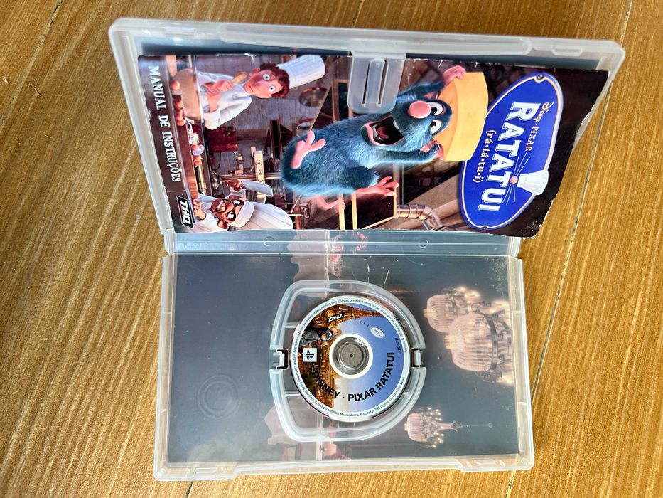 Jogo PSP Ratatui / caixa e manual