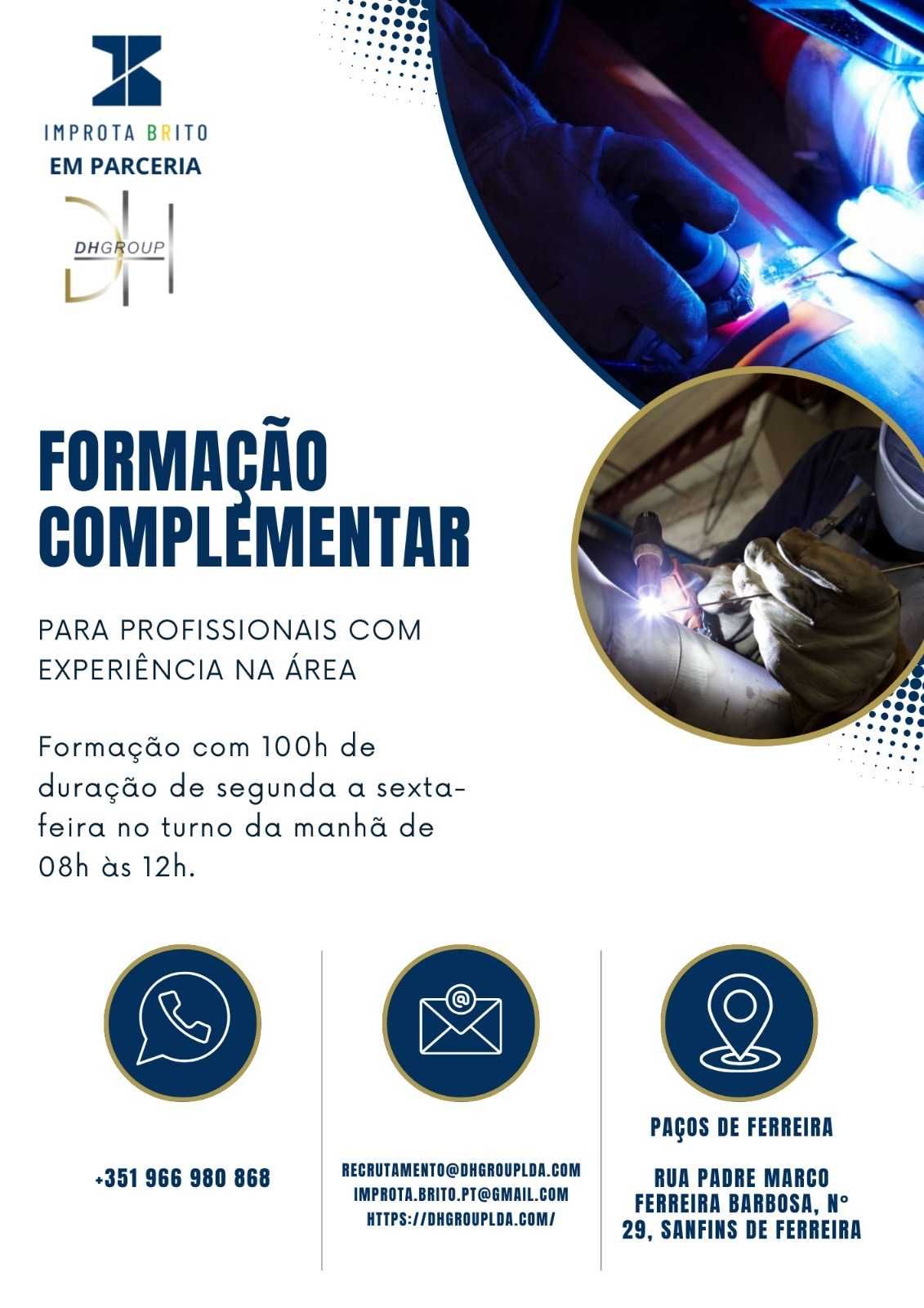 Inscrições para o 4º Curso de Tubista Certificado