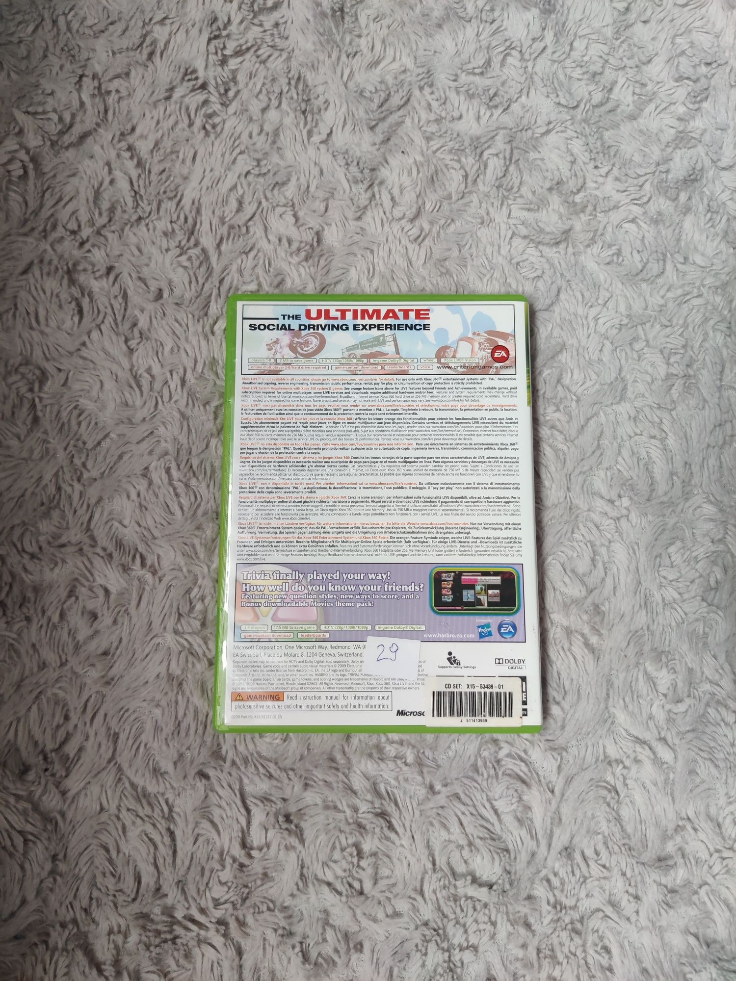 Gra Xbox 360 / Xbox 360 -  Paradise ultimate i triviat pursuit ( Ang )