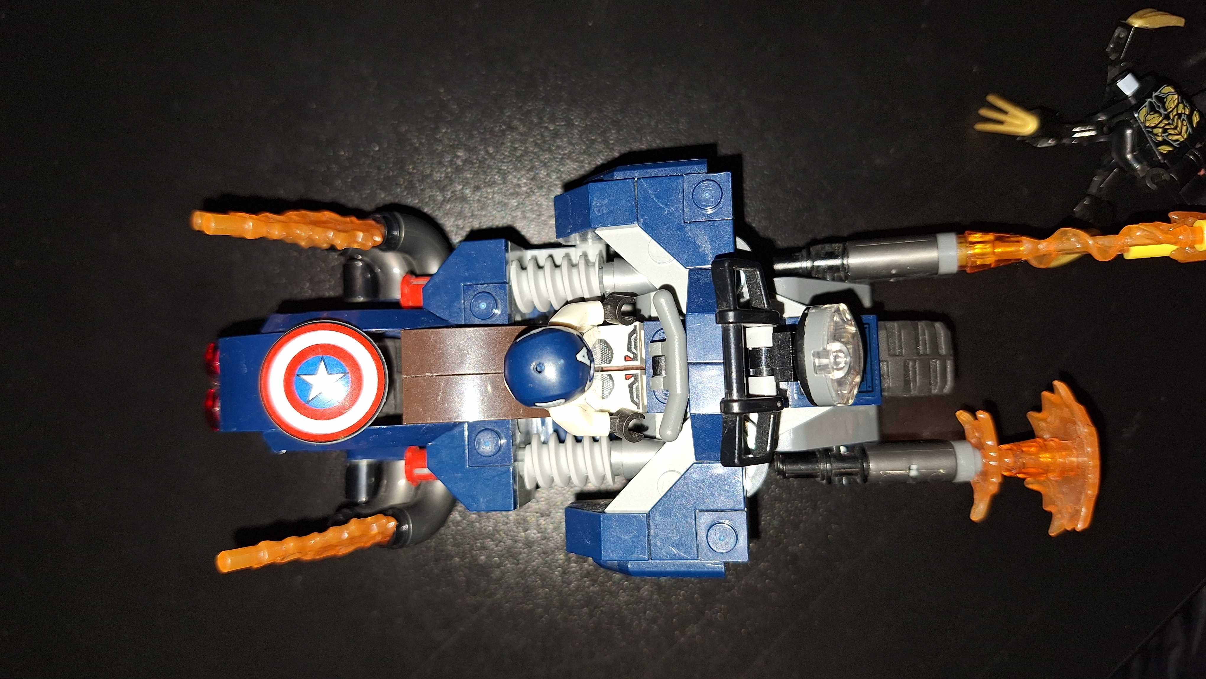 Lego 76123 marvel avangers kapitan ameryka oryginalne