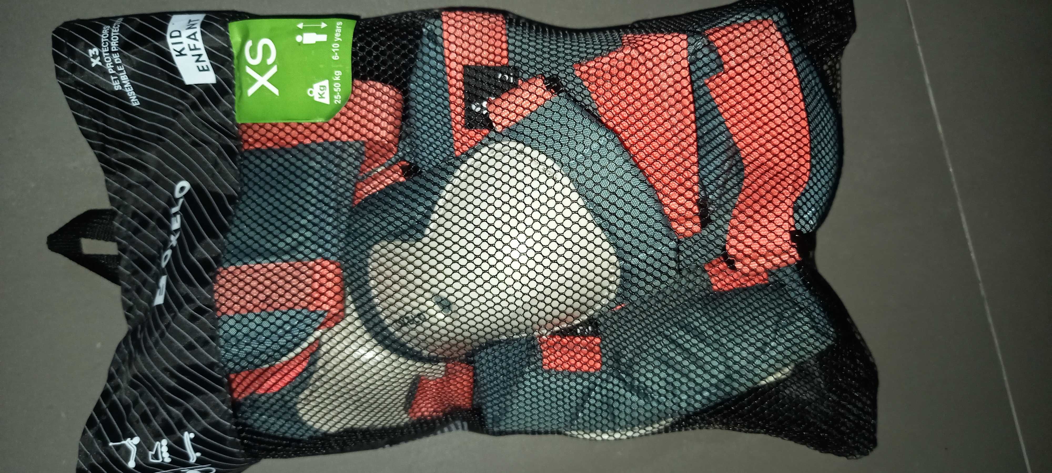 Proteções para andar  de skate/patins