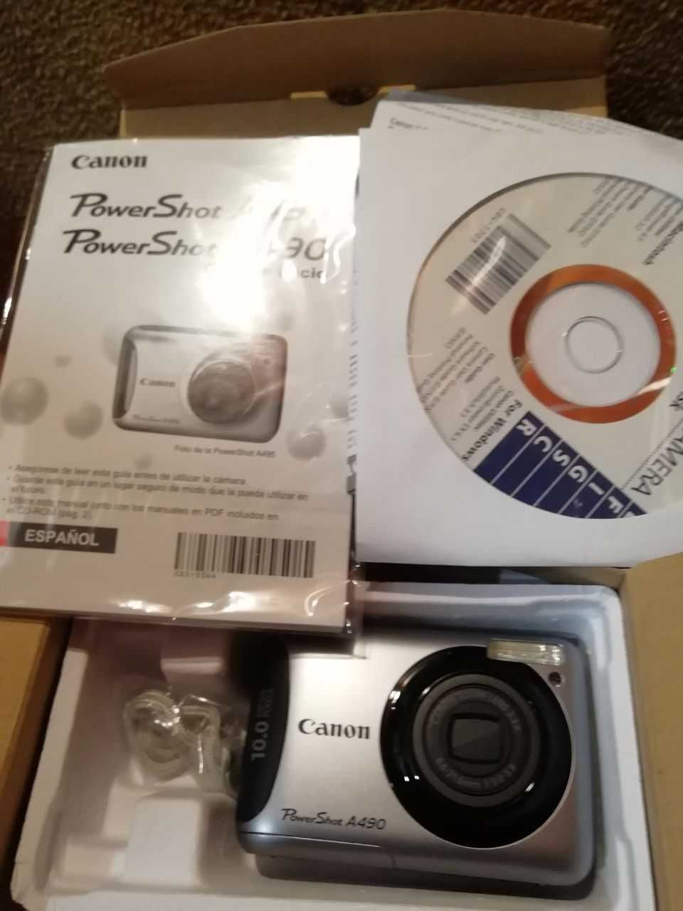 Новый Фотоапарат Canon PowerShot A490 камера цифровая