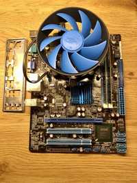 Комплект Intel Quad Q9550, Asus P5G41T-M, DDR3 8GB, кулер