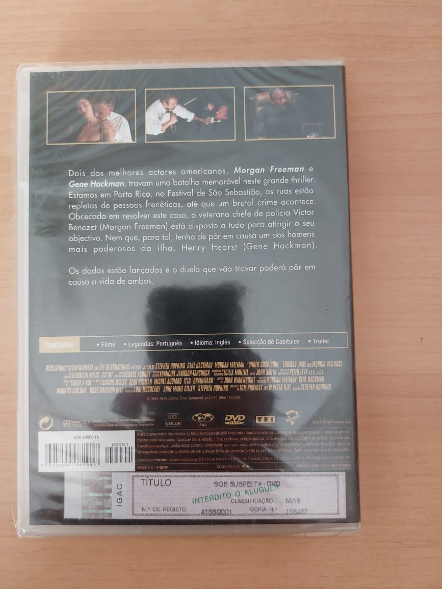 DVD Novo e Selado - Sob Suspeita