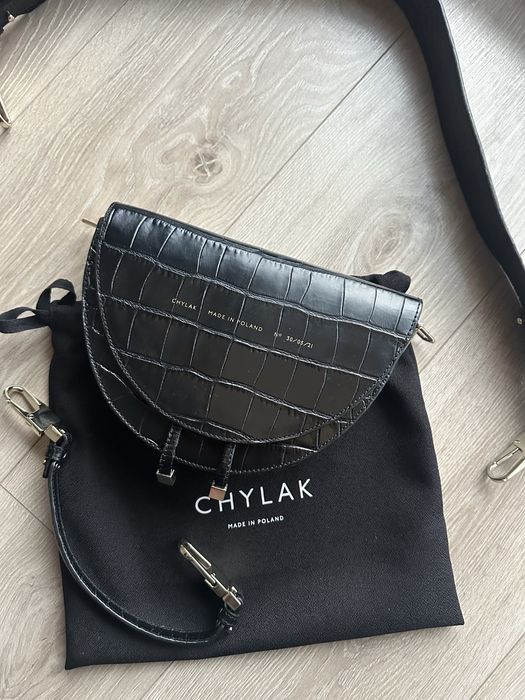 Chylak czarna torebka polksiezyc
