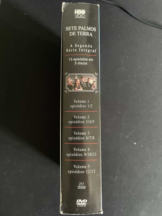 Conjunto 5 DVDs - Sete Palmos de Terra - 2ª temporada