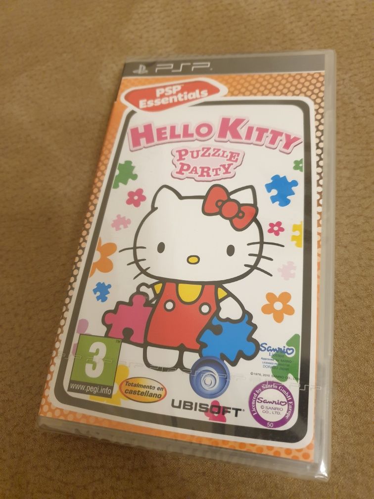 Jogo Psp - Hello Kitty Puzzle Party.
