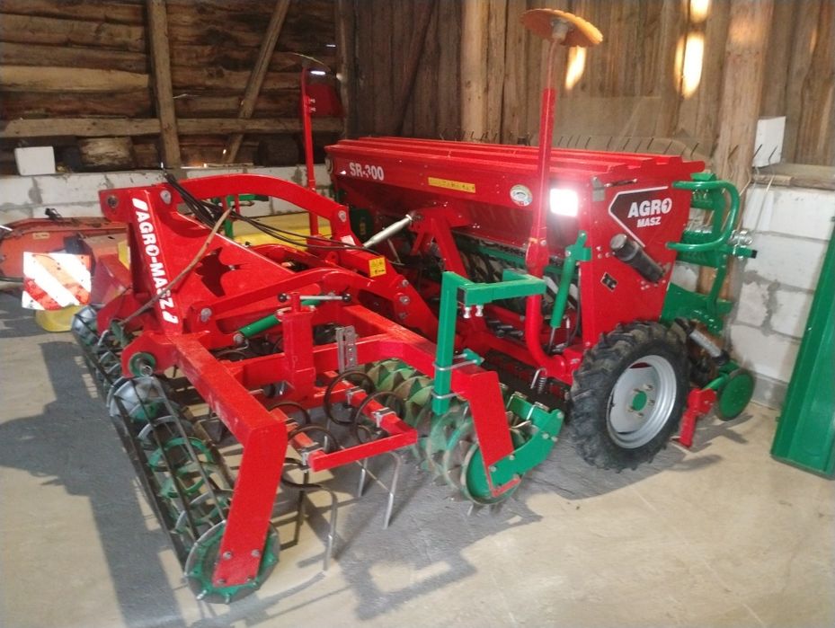 Zestaw uprawowo siewny 3m agromasz