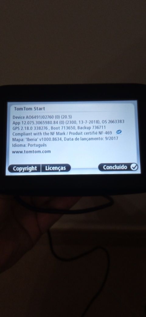 GPS Tomtom Automóvel