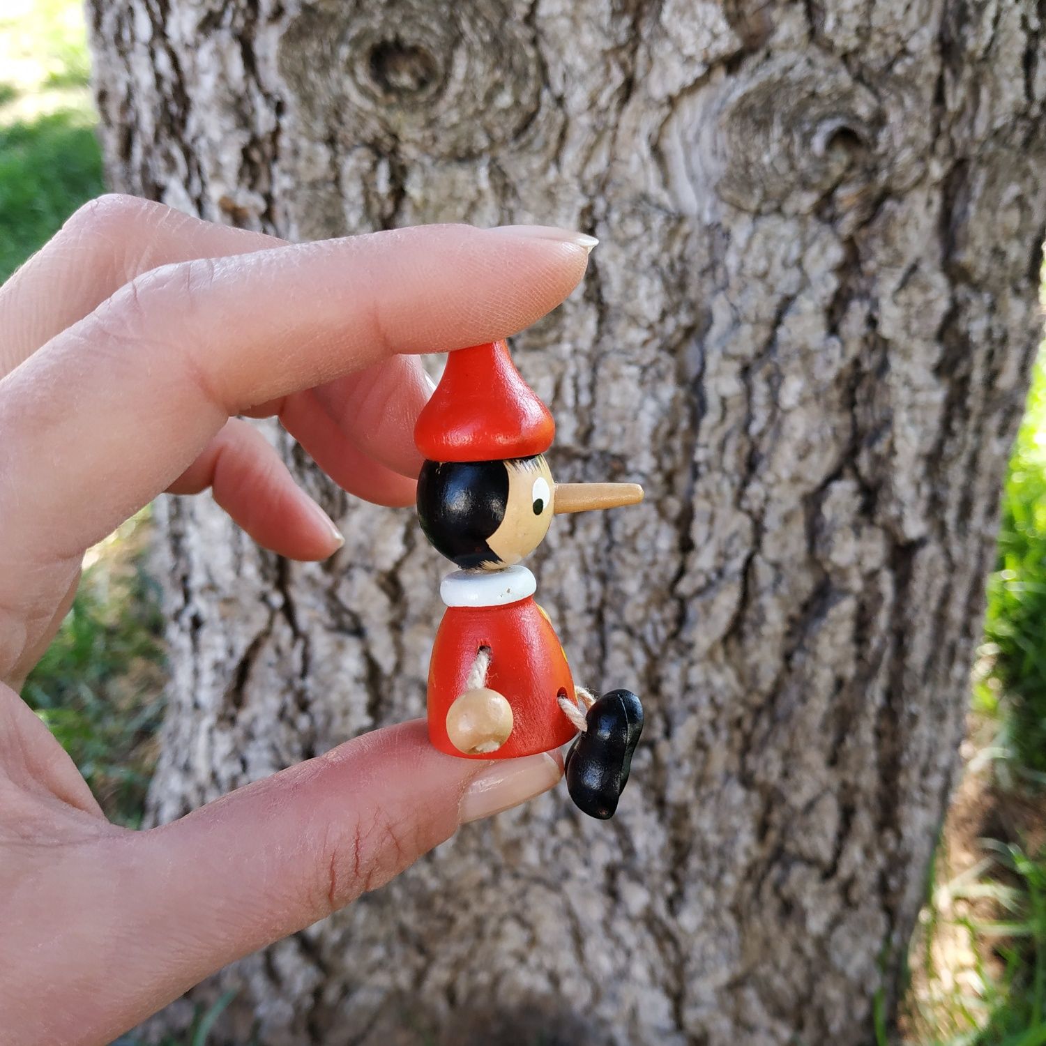 Деревянная игрушка Пиноккио Буратино