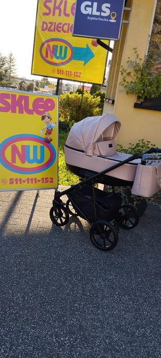 Polski wózek NOWY Camarello zestaw 4w1 Sklep dziecięcy NW