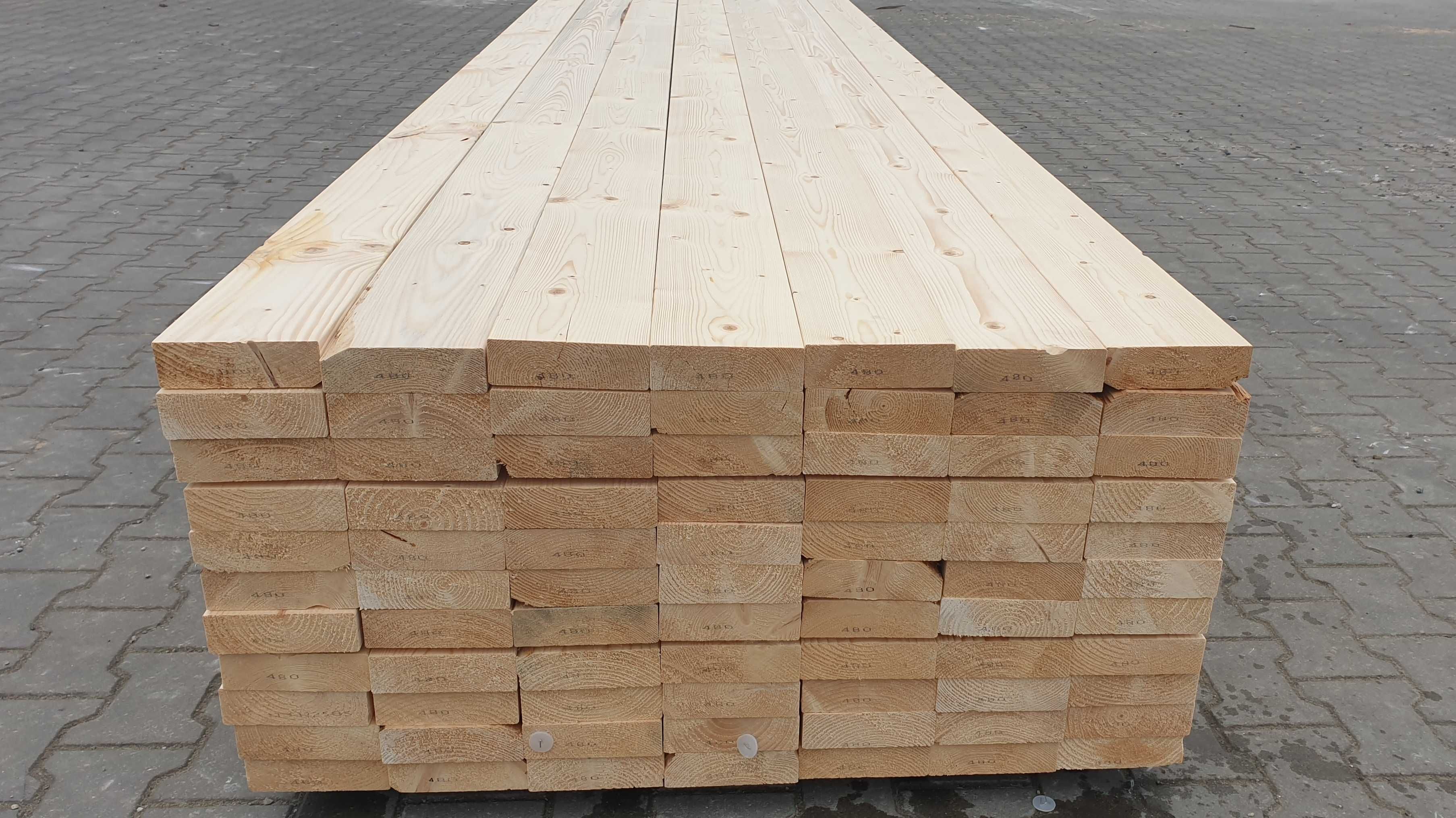 Drewno C24 wszystkie przekroje 45x70/95/120/145/170/195/220/245
