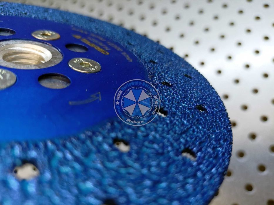 Tarcza diamentowa 125mm 2w1 do cięcia szlifowania płytek kamienia