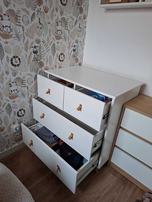 Zestaw mebli / łóżeczko dziecięce + komoda z przewijakiem Klupś/Noah
